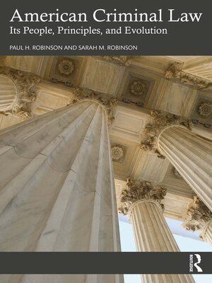 cover image of American Criminal Law